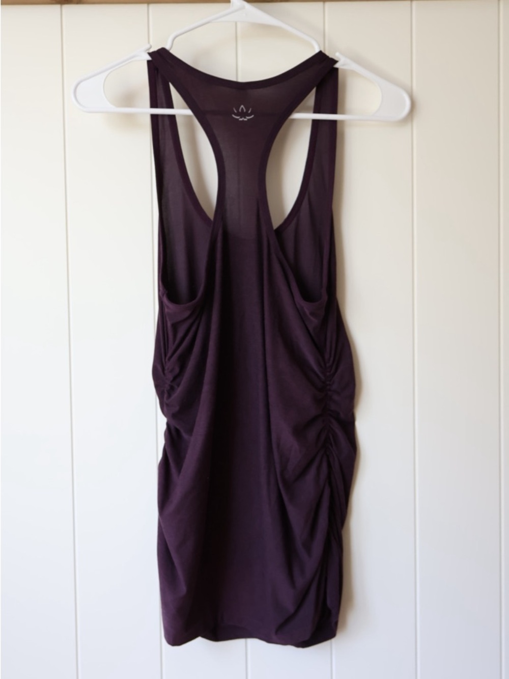 Beyond the Bump Plum Racerback Maternity Tank - Picture 5 of 5
